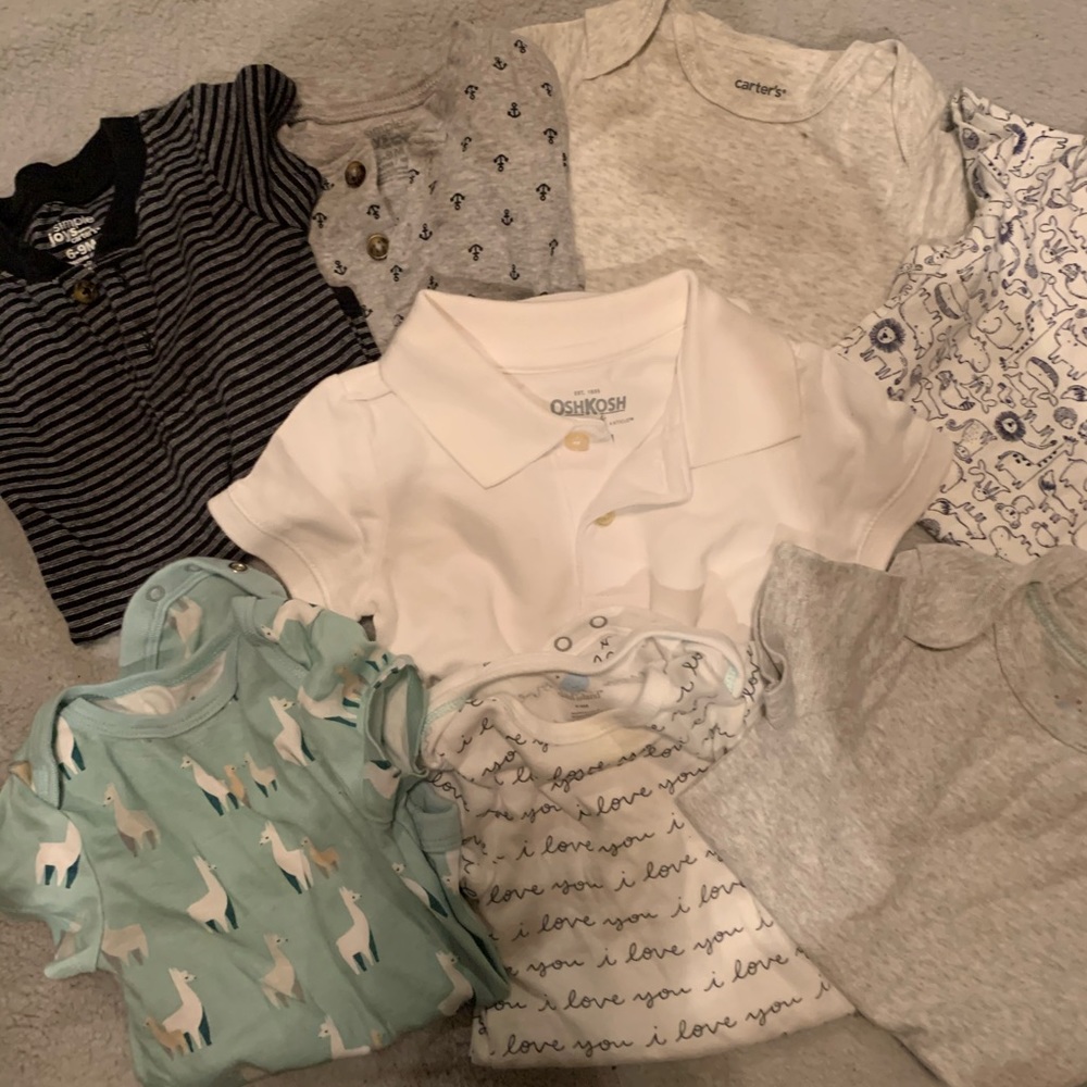 6 month onesie